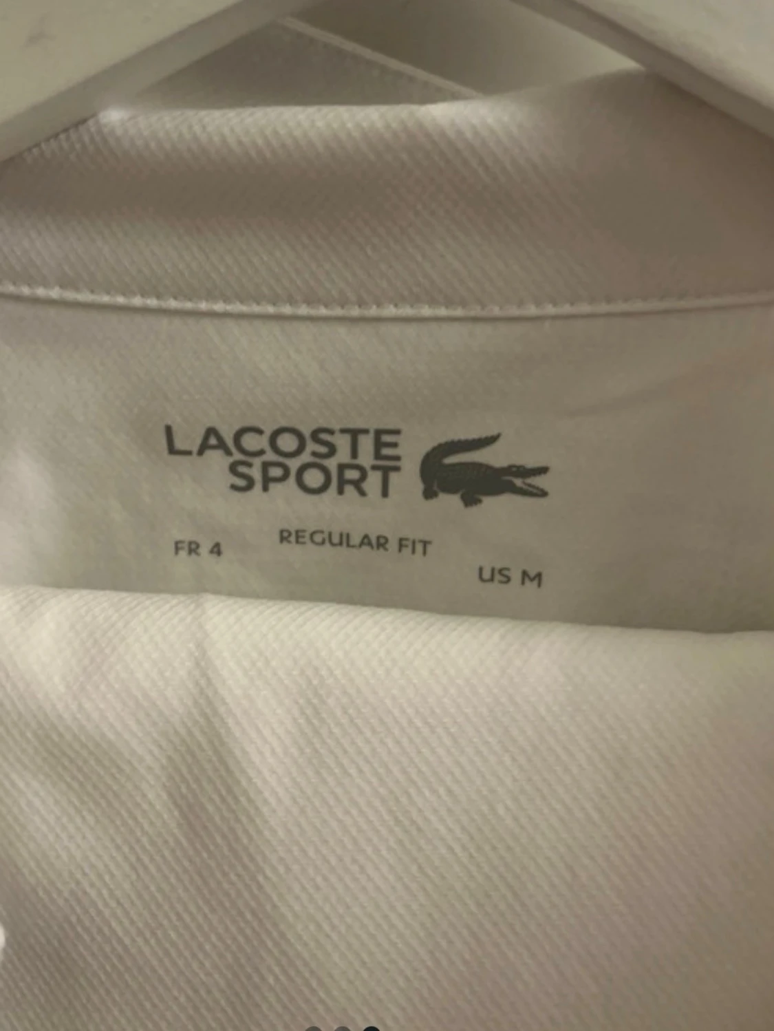 Vit vindjacka från Lacoste Sport - 2