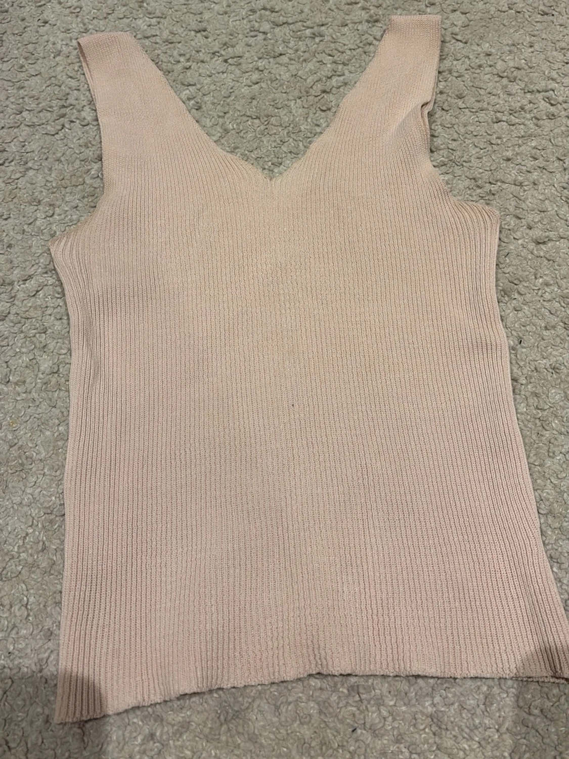 Ljusrosa ribbad linnetopp - 1