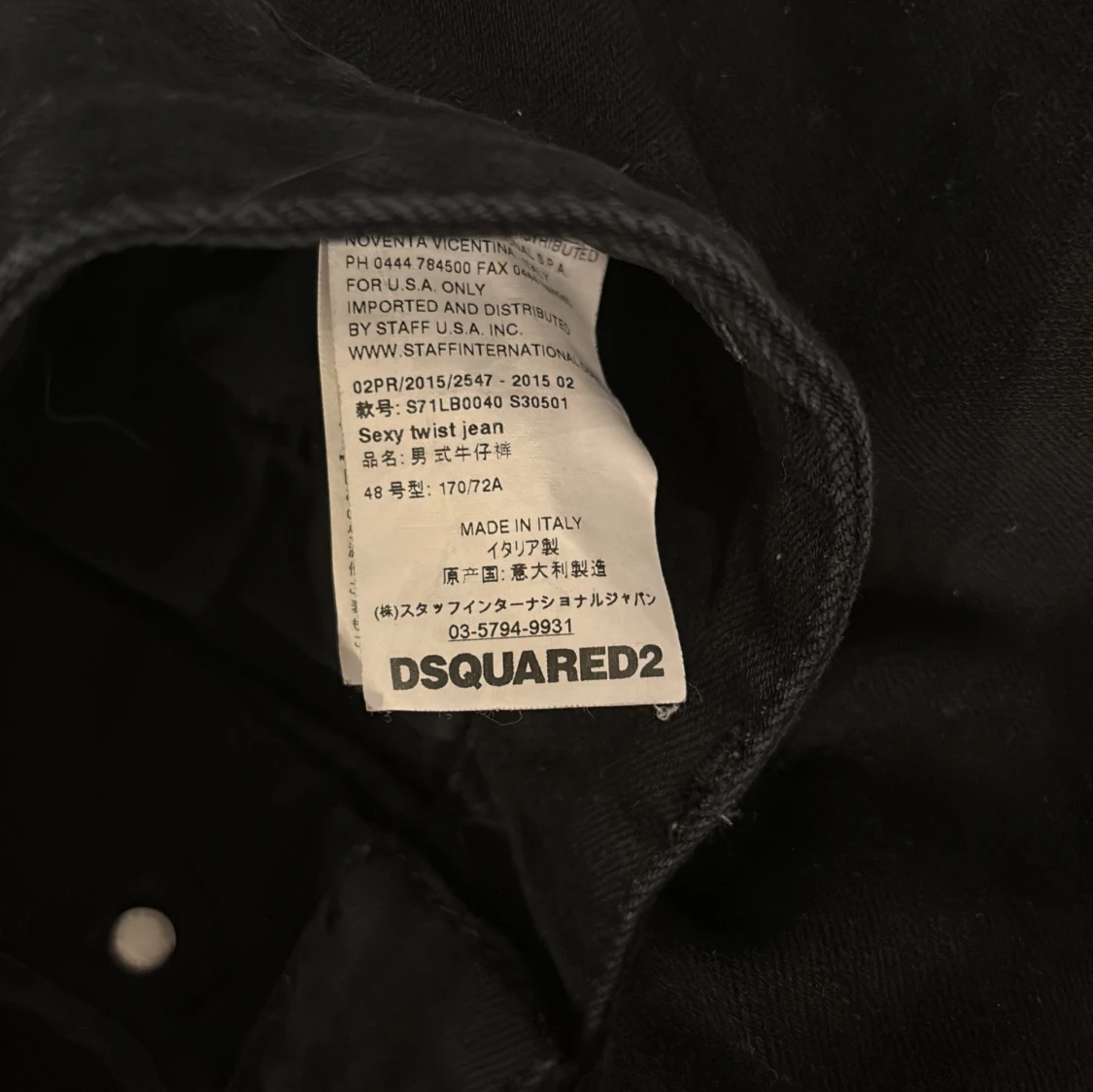 Svarta jeans från Dsquared2 - 2