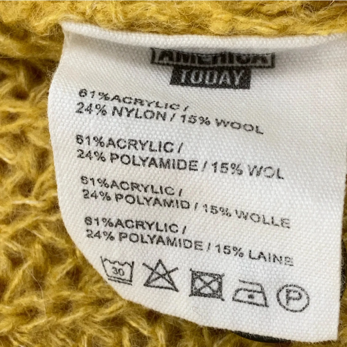 Gul kofta från American Today - 3