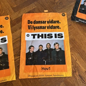 Orange hov1 affisch  - Skick -se bild