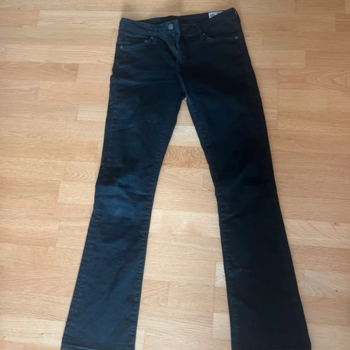 Svarta bootcut jeans Crocker 27/32
