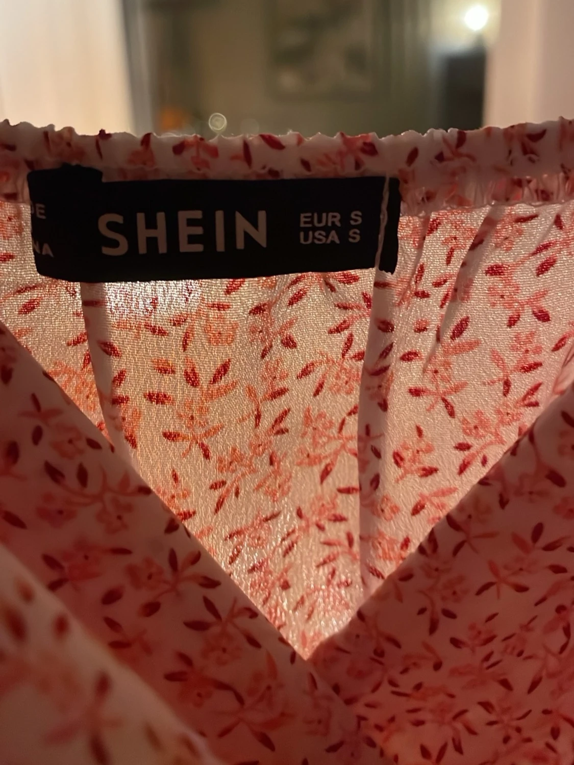 Rosa  omlottklänning  - 2