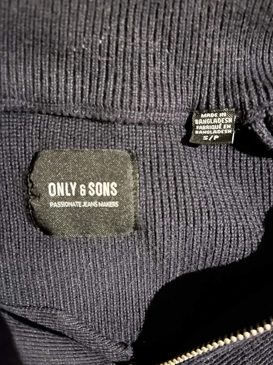 Only & sons half zip tröja  - 2
