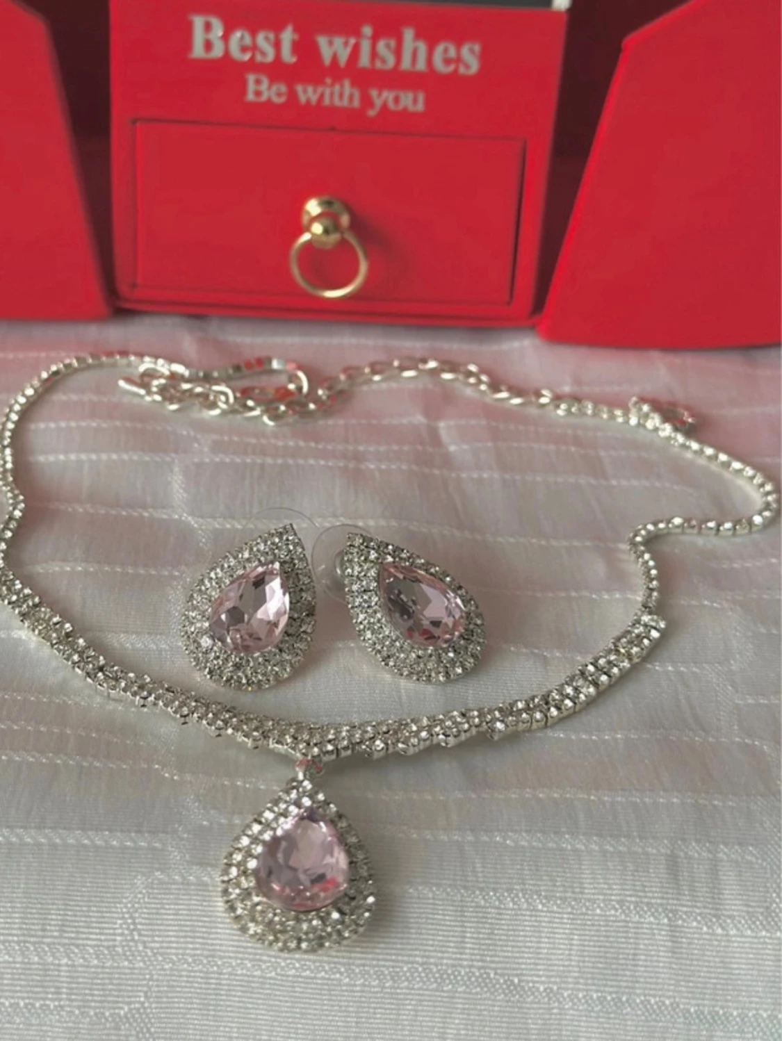 Ny set halsband och örhängen  - 2