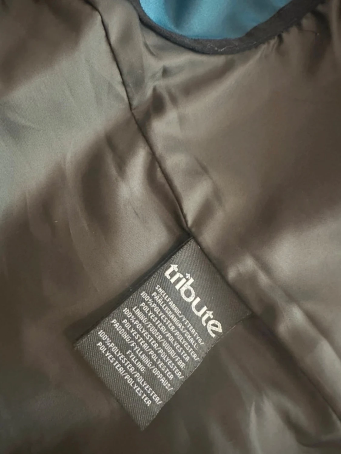 Blå pufferjacka från Tribute - 6