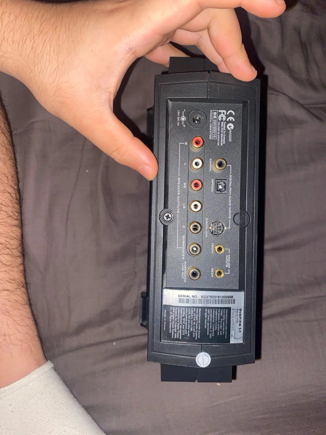 Creative Inspire 5.1 Digital 5700 + J-24S Högtalare - 1