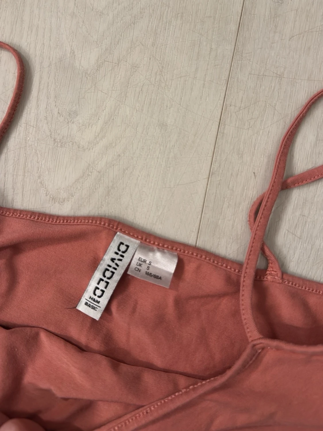 Rostfärgad linnetopp från H&M Divided - 1