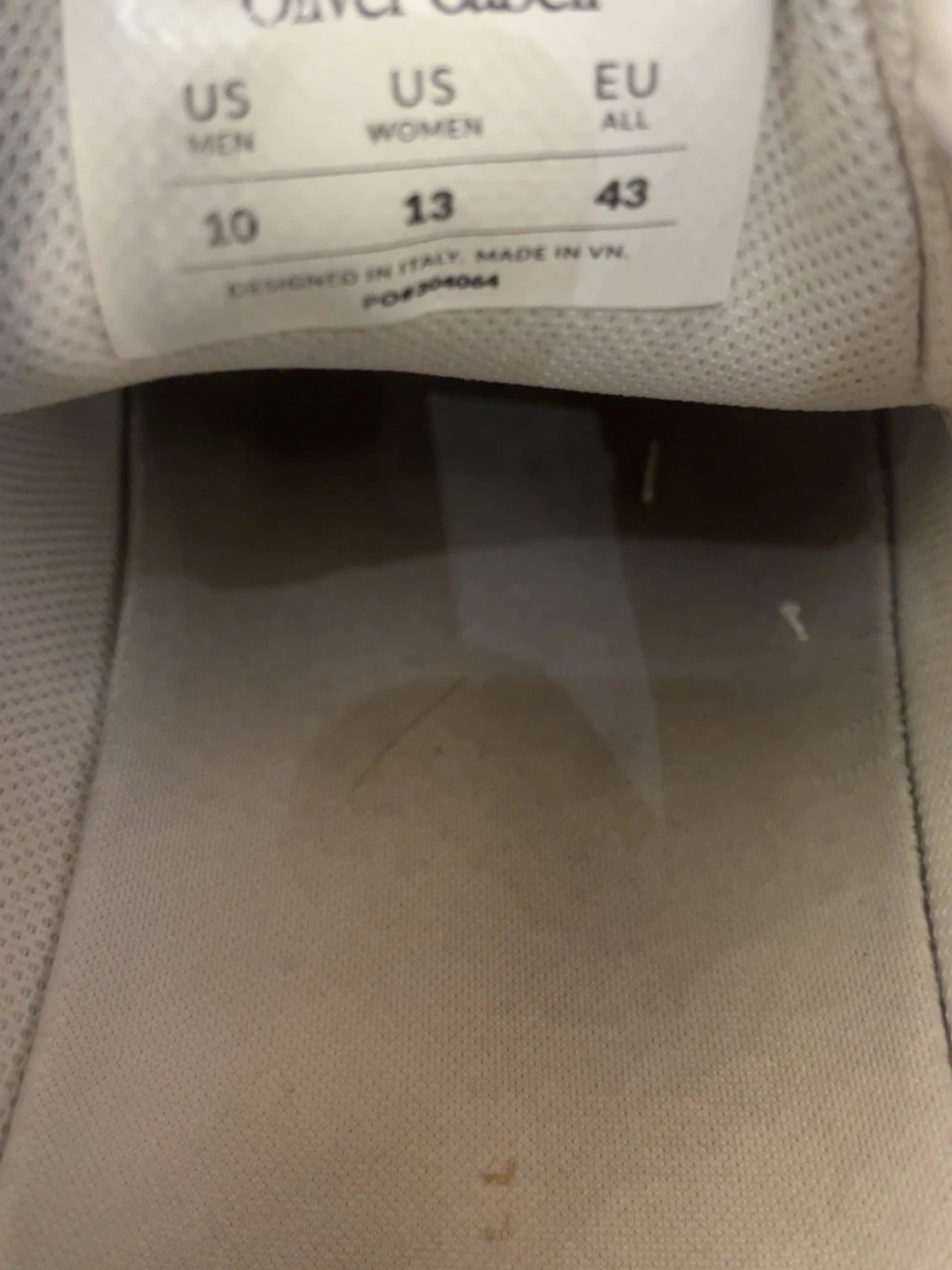 Oliver Cabell vita sneakers med bruna detaljer - 4