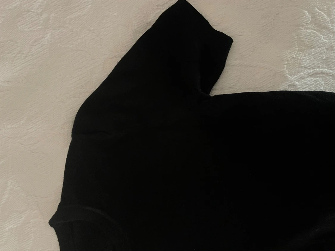 Svart stickad topp från ZARA - 2