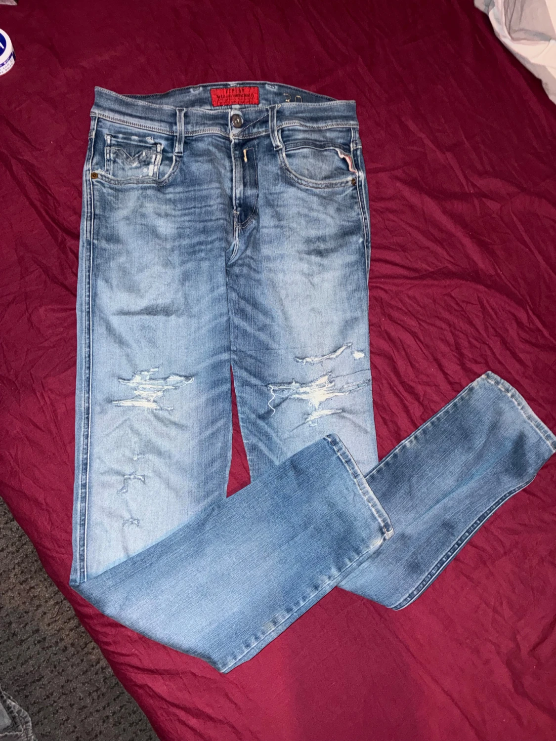 Replay Anbass ljusblå jeans, strl 30 - 1