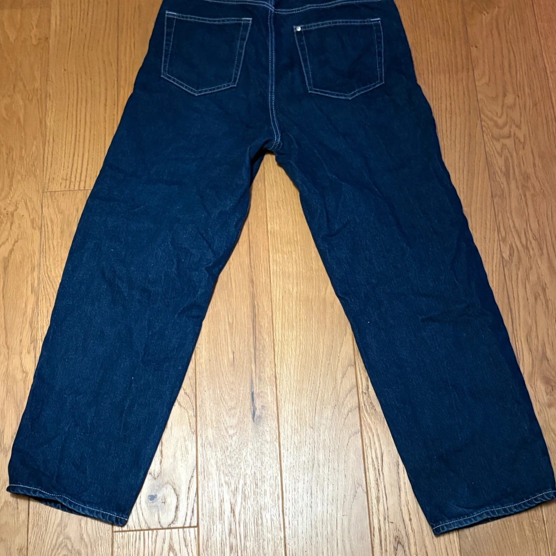 Mörkblå raka jeans 31/32 - 1