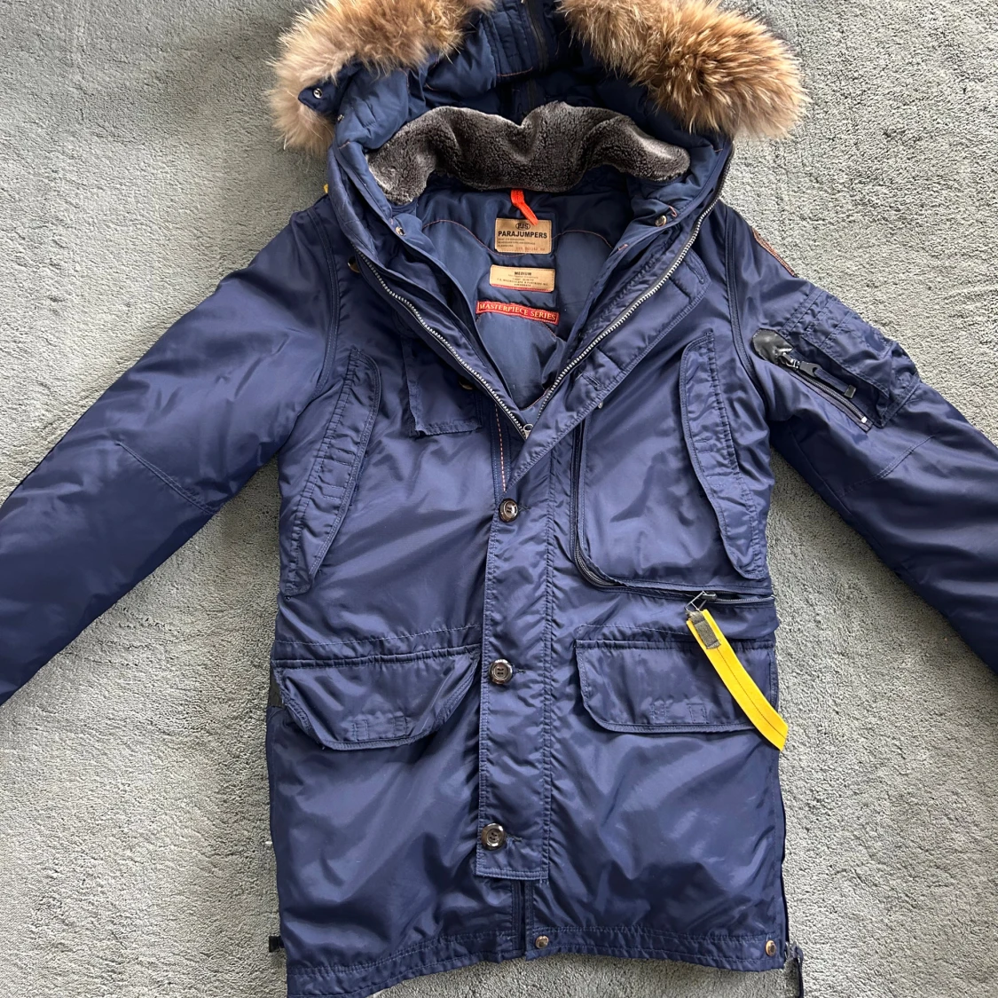 Blå Parajumpers parkajacka