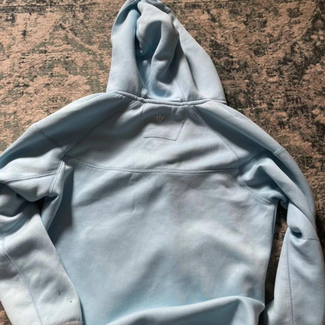 Ljusblå Nike NOCTA hoodiejacka - 1