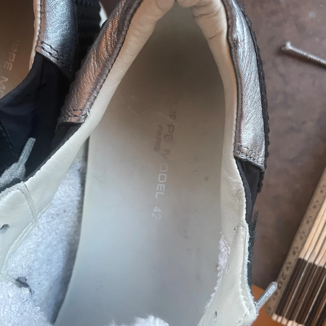 Philippe Model marinblå sneakers 42 - 4