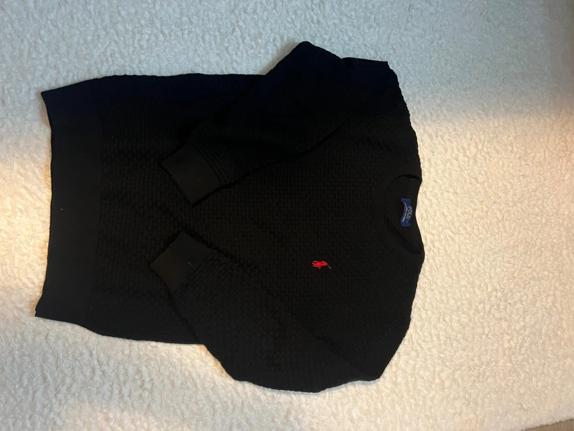 Svart stickad tröja från Polo Ralph Lauren - 1