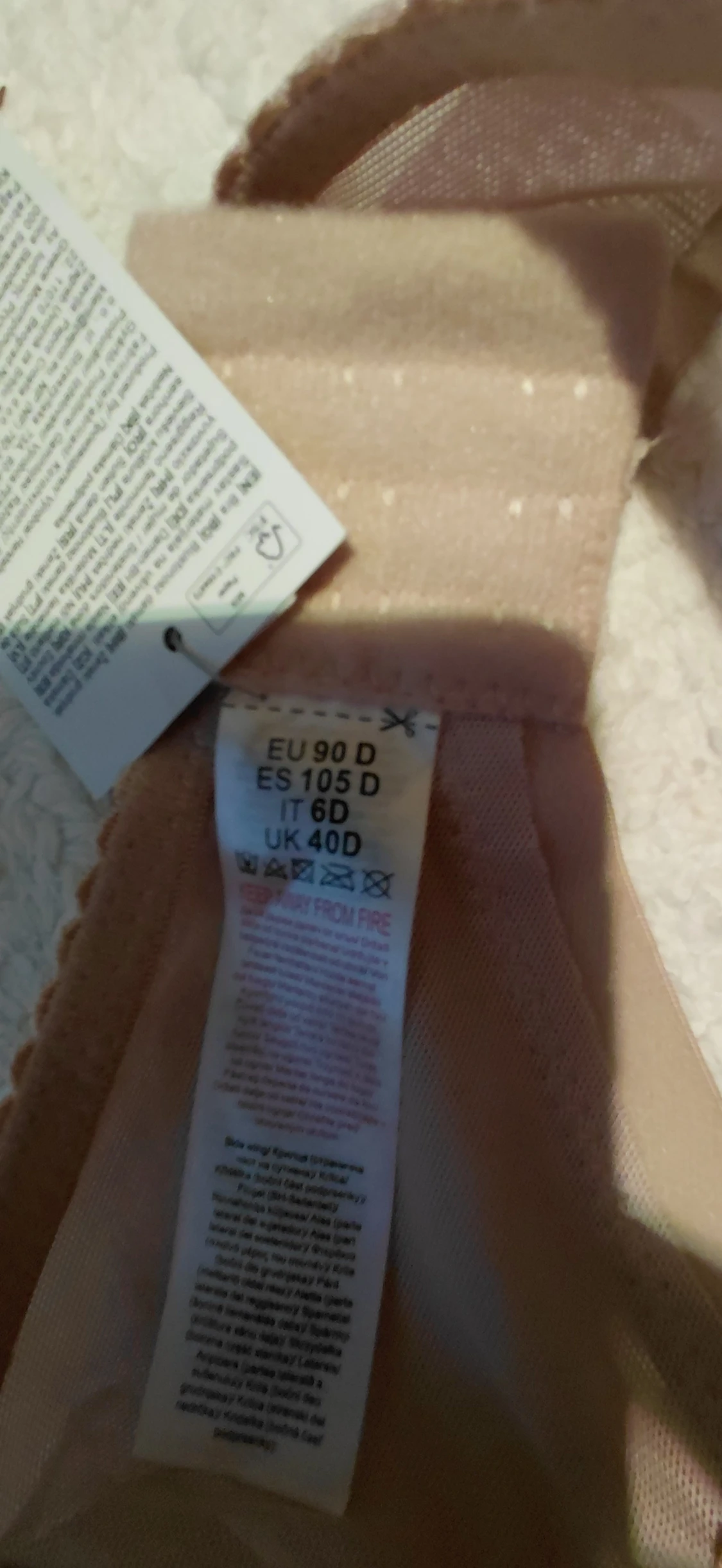 Beige Bh, Pepco, 90D