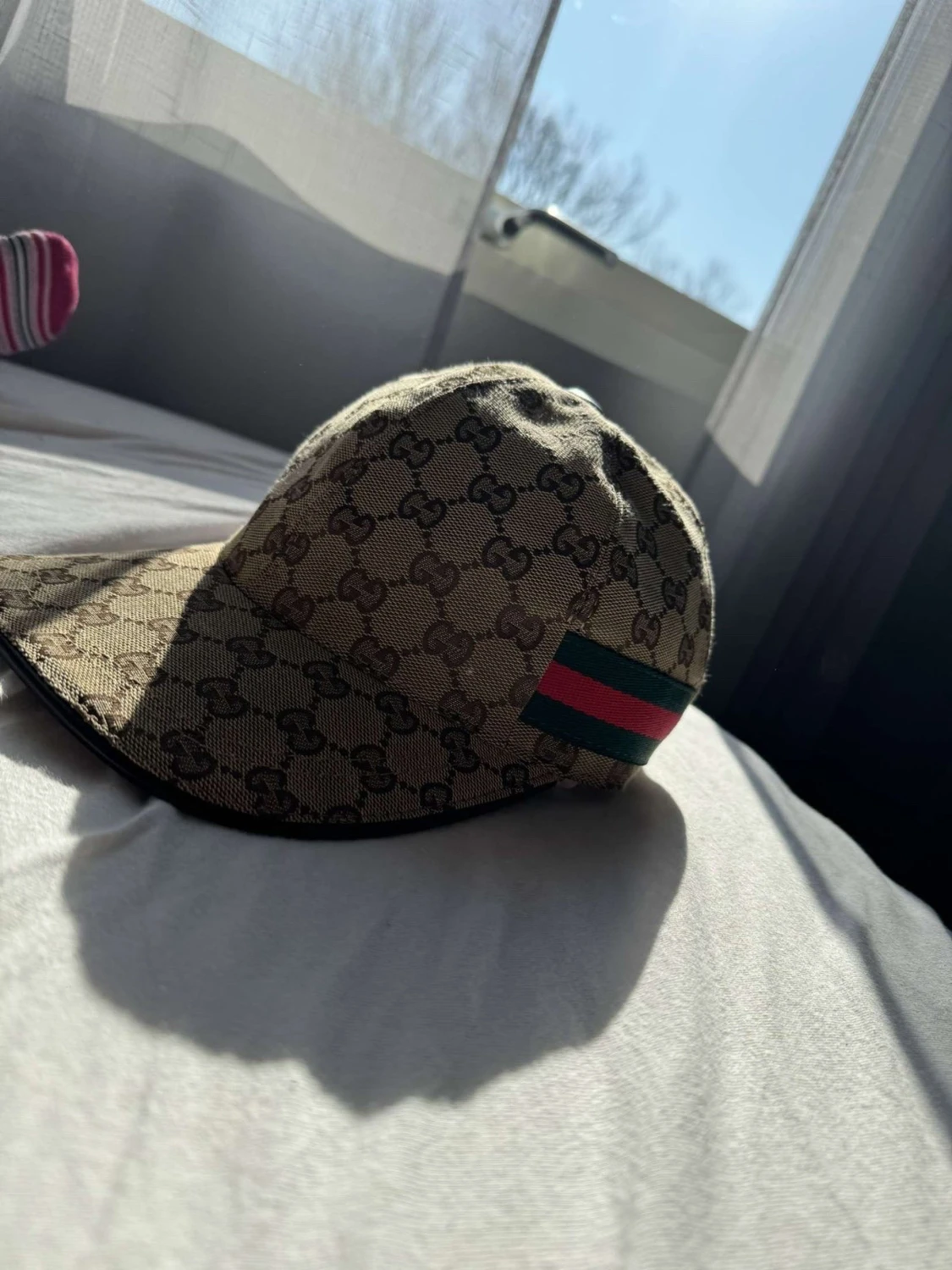 Gucci keps med GG-mönster - 1