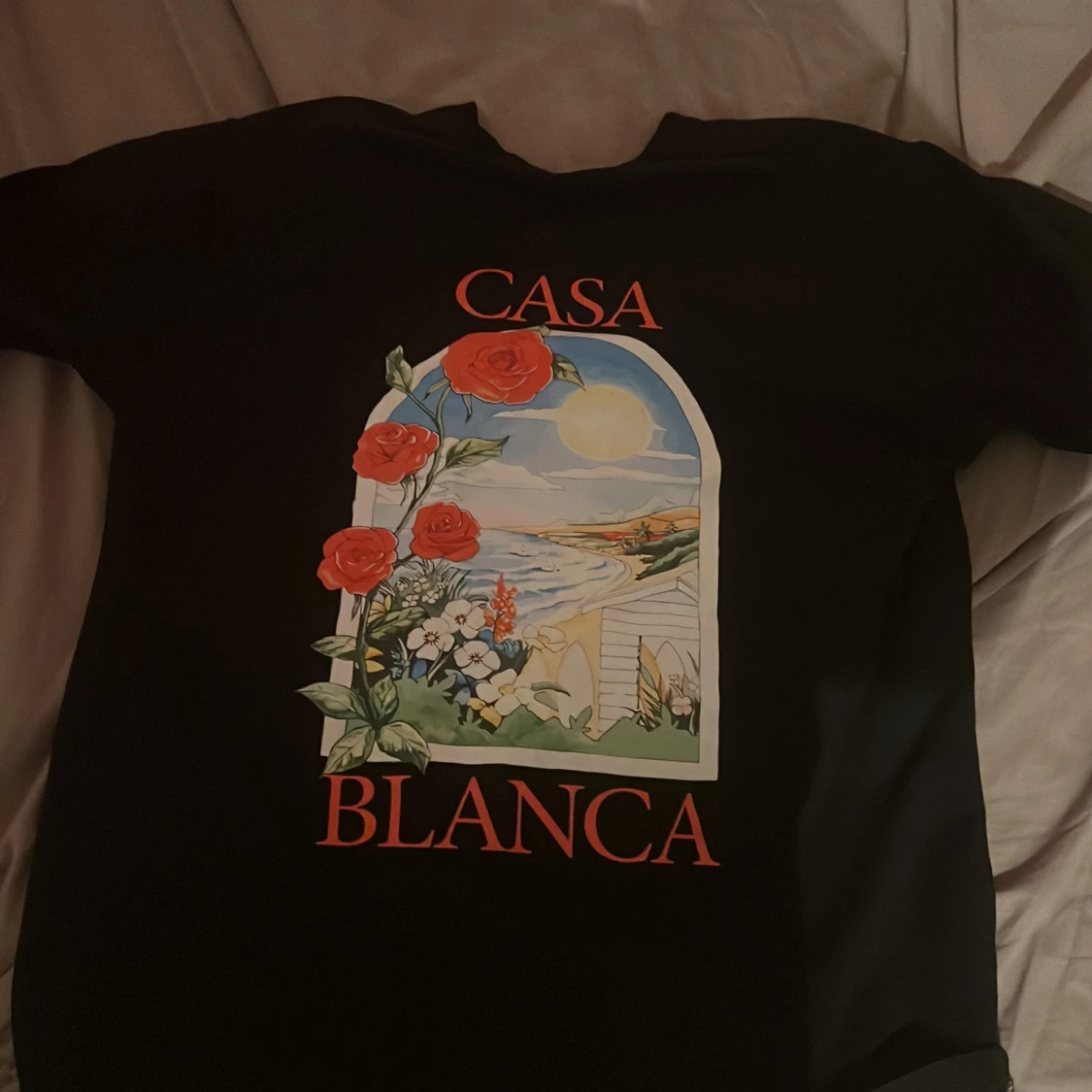 Svart t-shirt från Casablanca M
