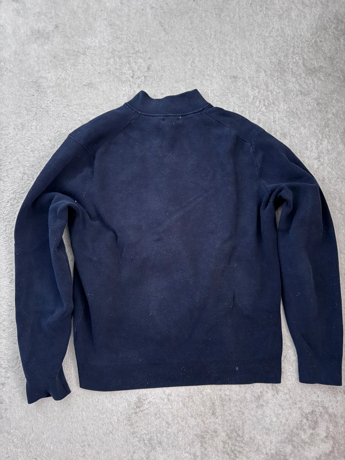 Mörkblå kofta från Massimo Dutti - 1