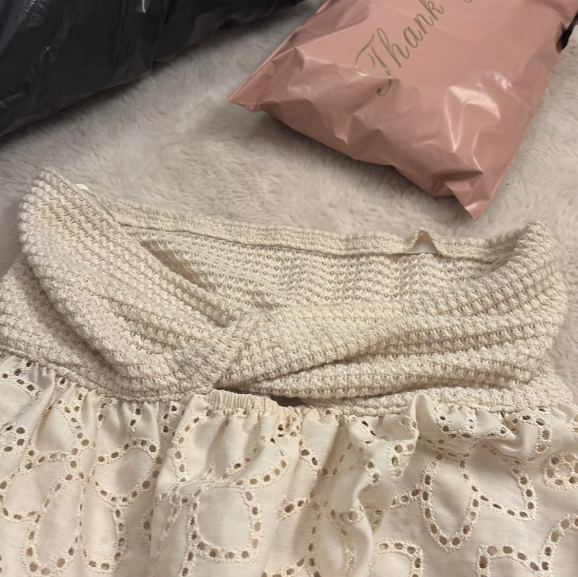 Vit broderad tubtopp - 2