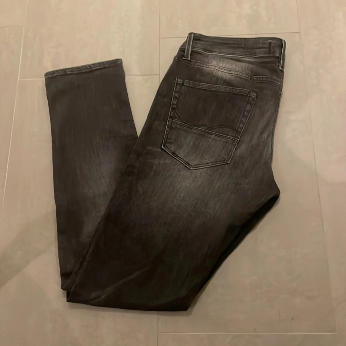 Svarta slim jeans Slim/Glenn