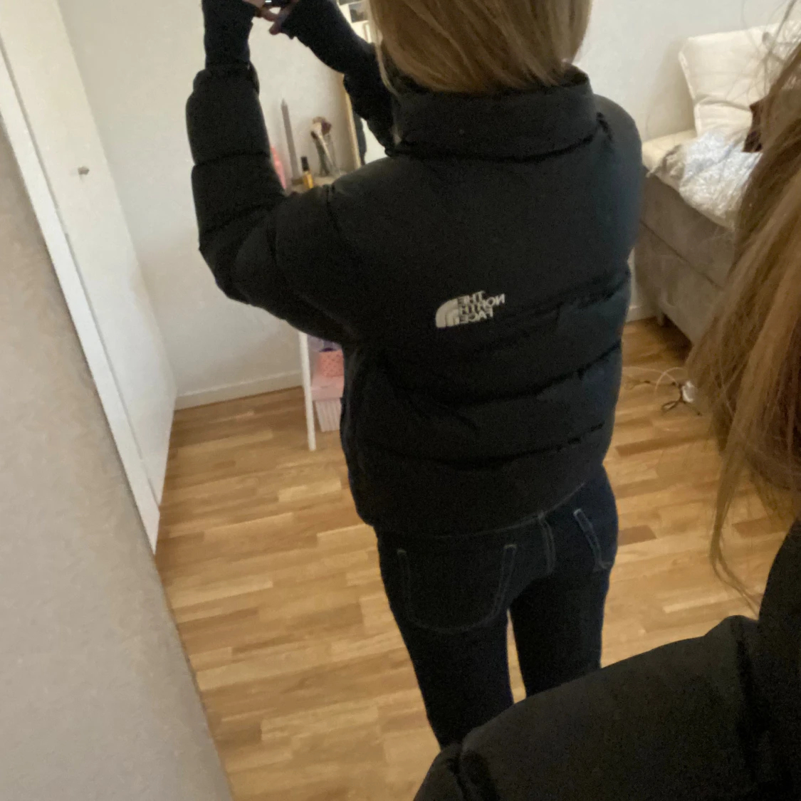 Svart pufferjacka från The North Face - 1