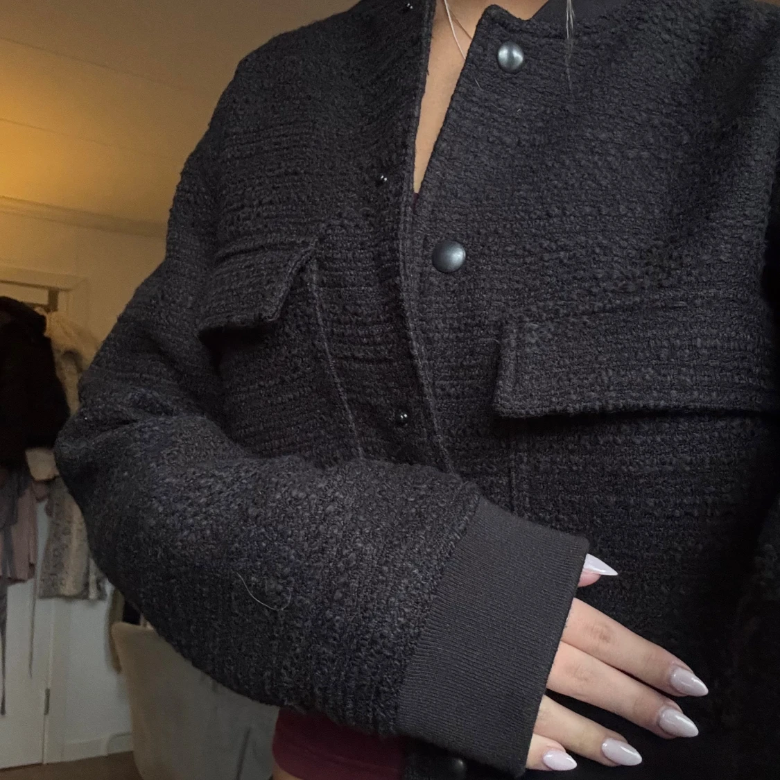 Svart bomberjacka från Nelly XS - 1