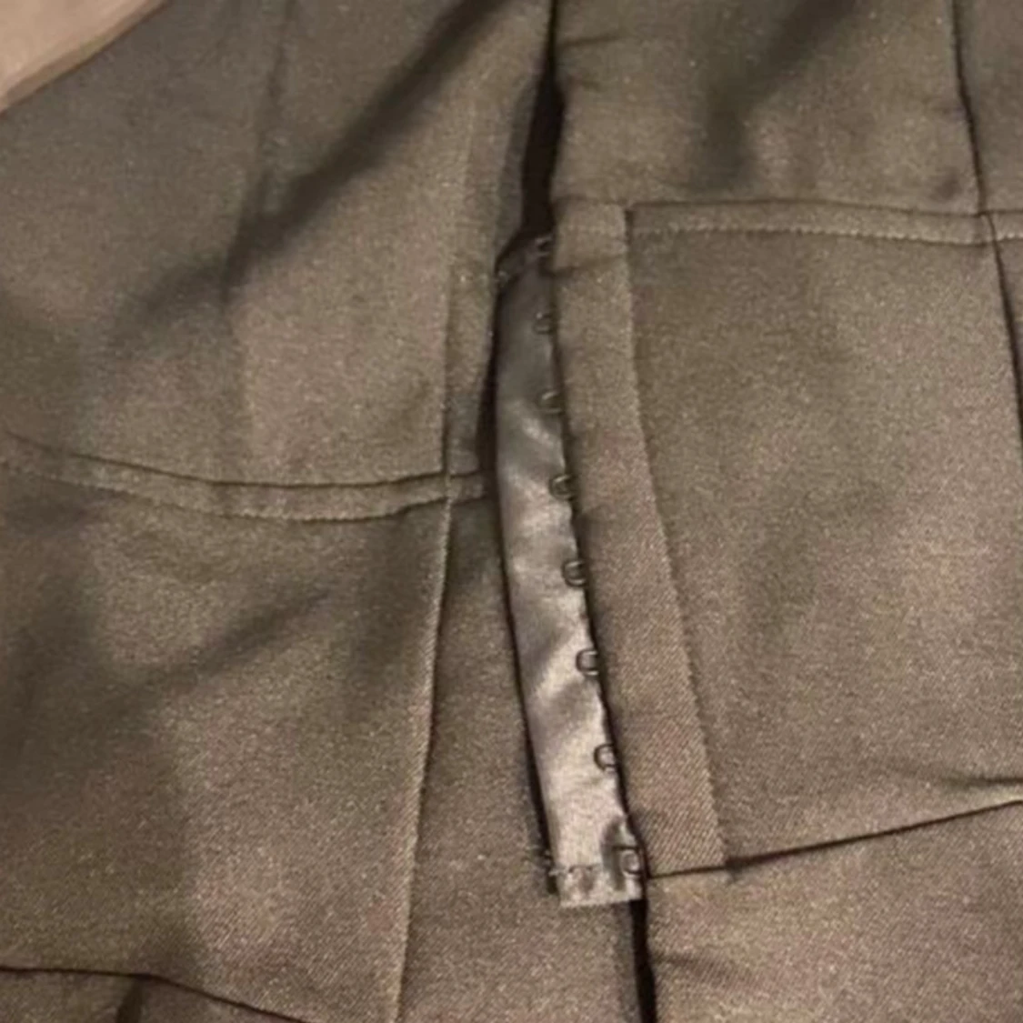 Svart halterneck korsett-topp - 3