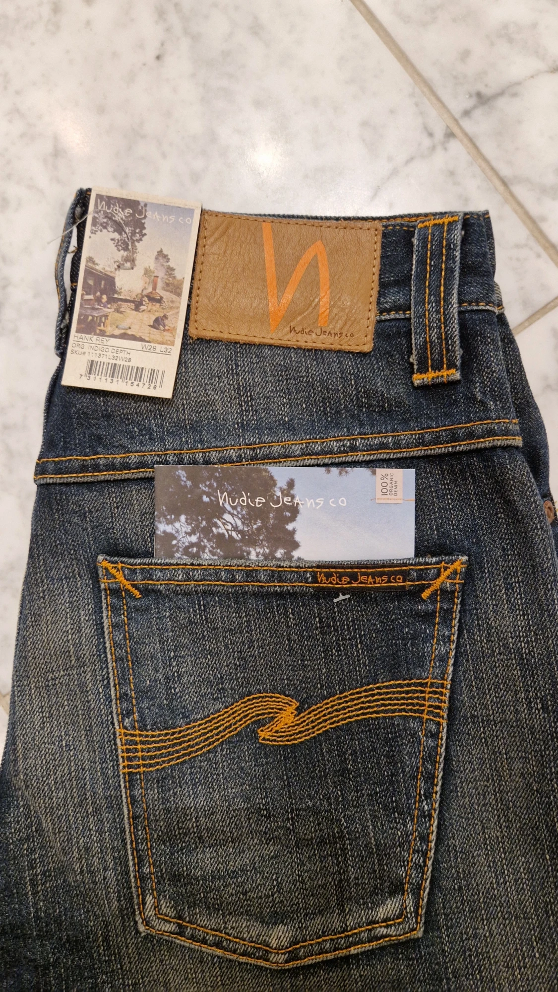 HELT NYA Nudie Jeans Hank Rey - 1