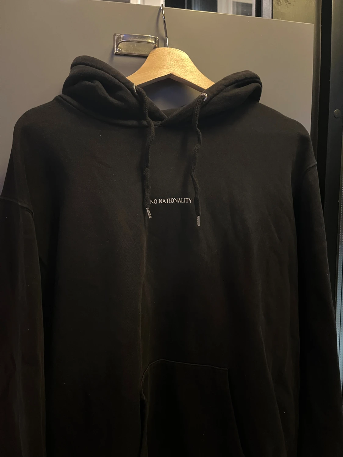 Svart NN07 hoodie strl L