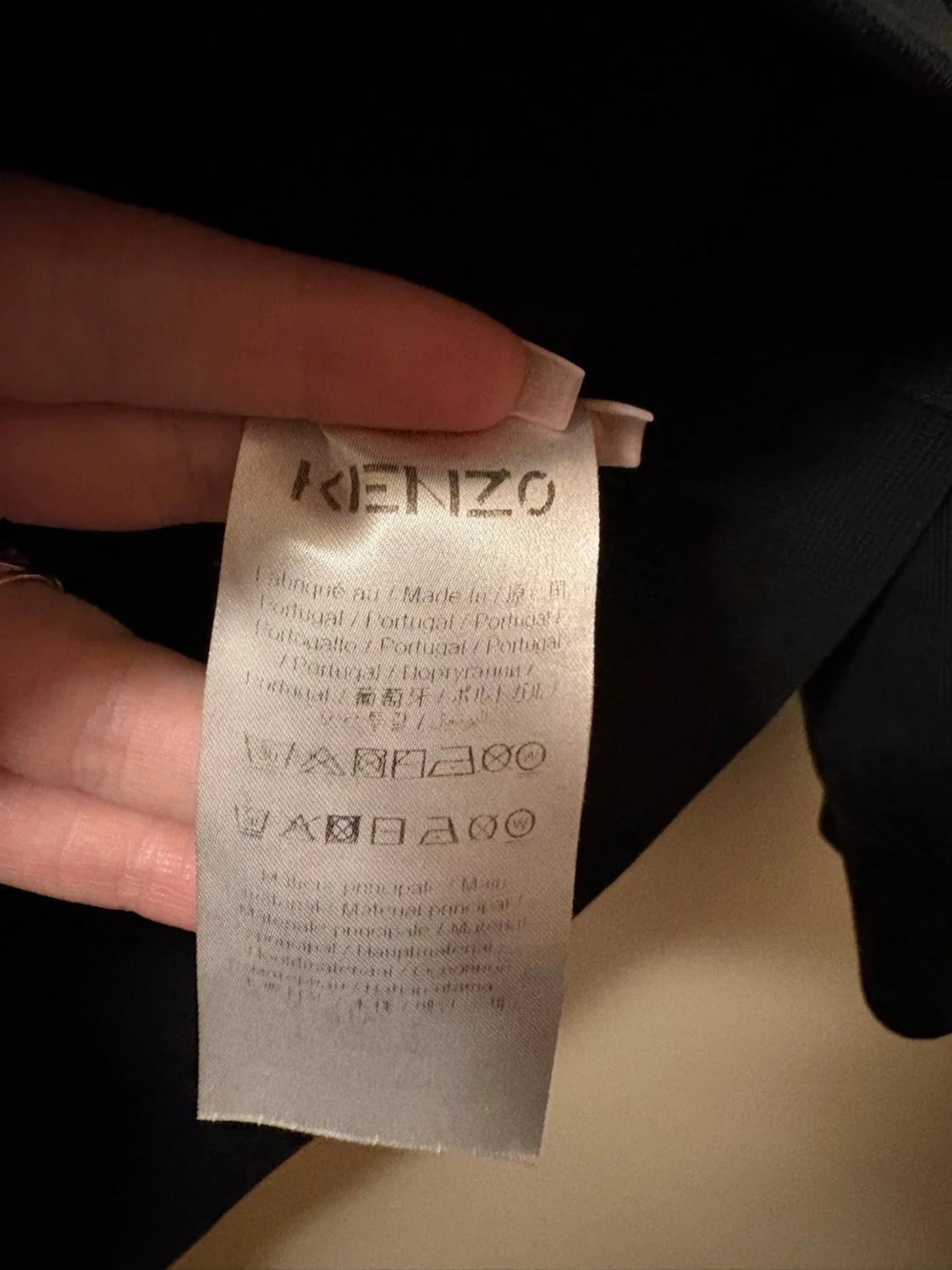 Svart sweatshirt från Kenzo L - 3