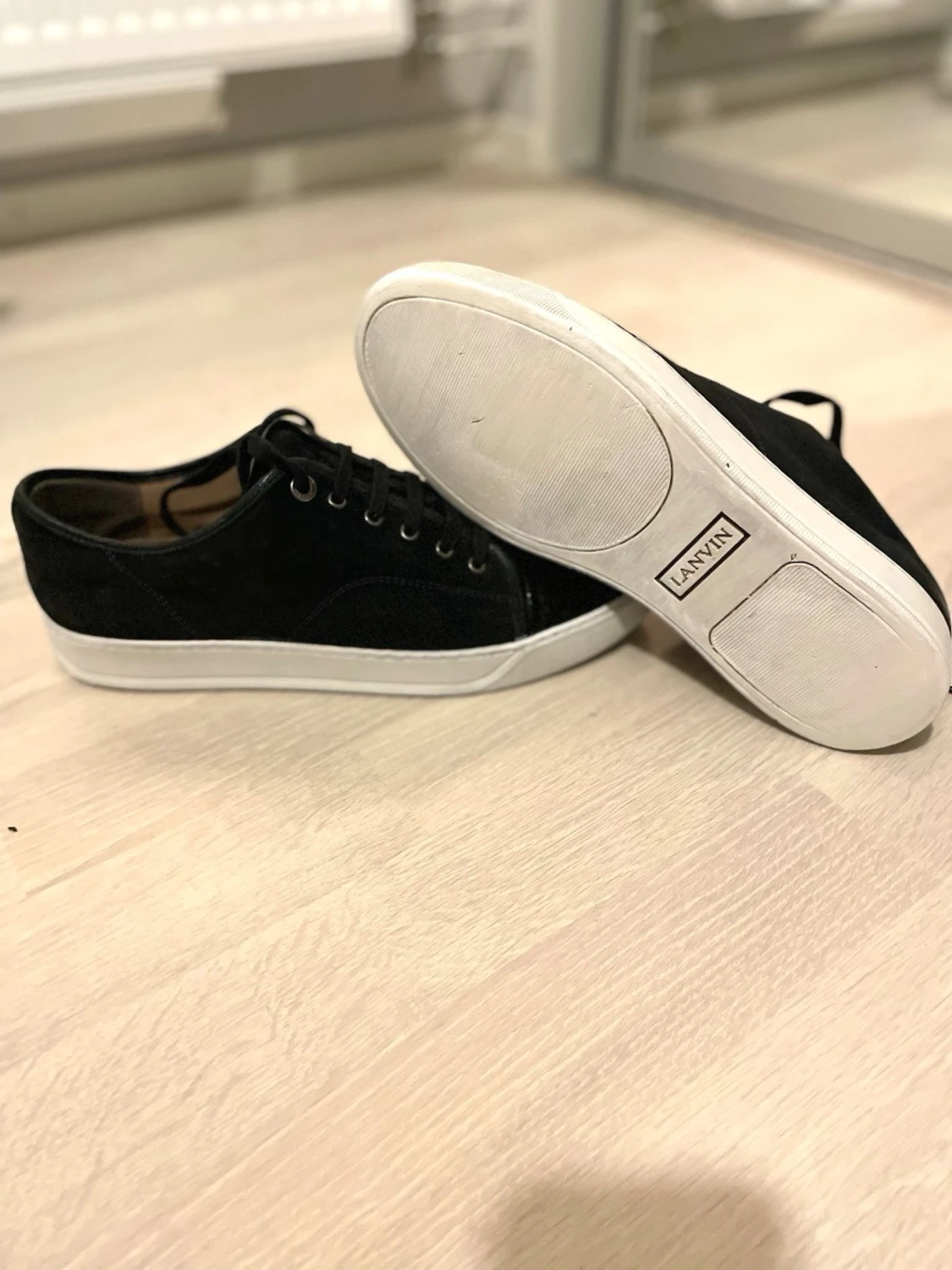 Svarta Lanvin Captoe  - 3