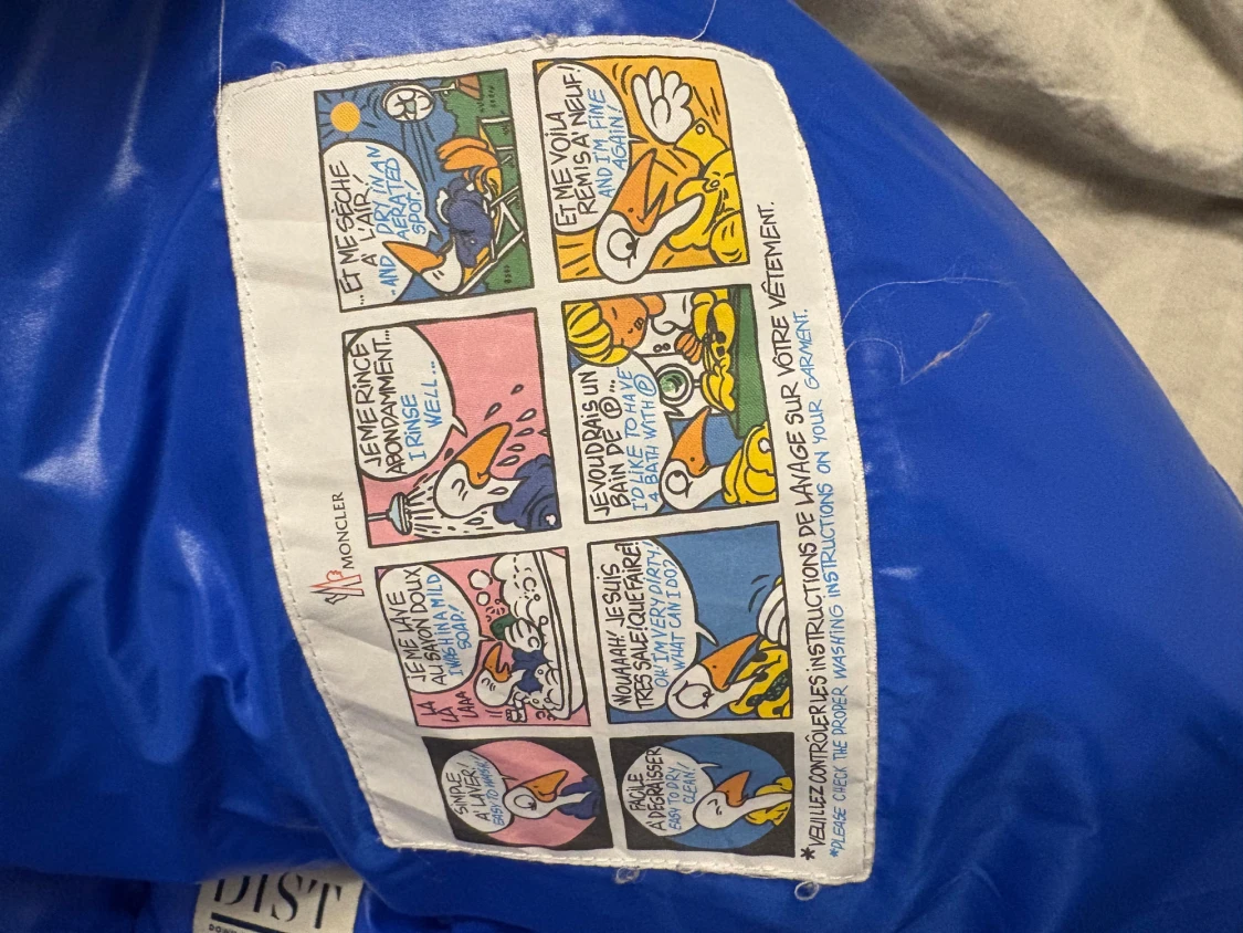 RARE Blå Moncler Maya jacka - 3