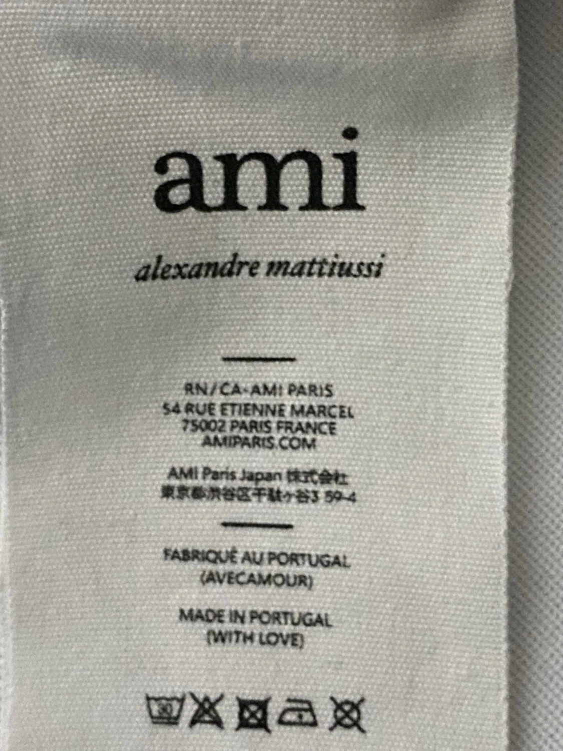 Blå stickad tröja från Ami Paris - 2