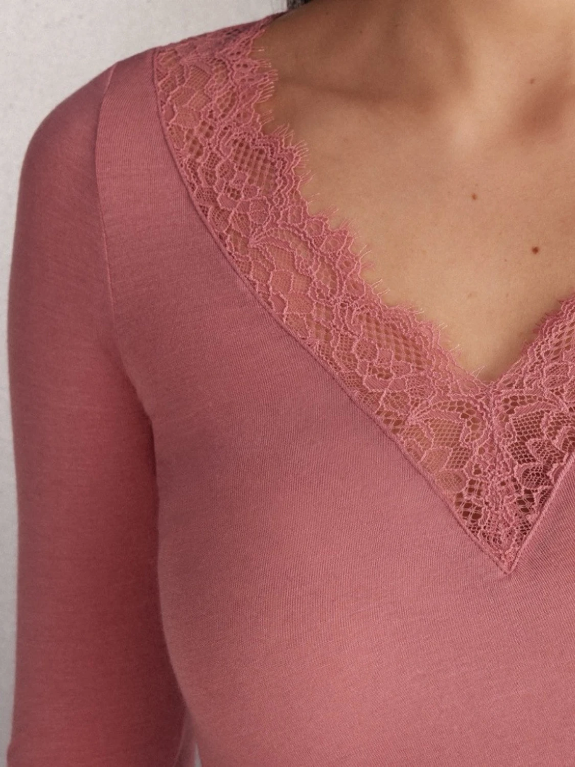 Rosa intimissi tröja  - 1