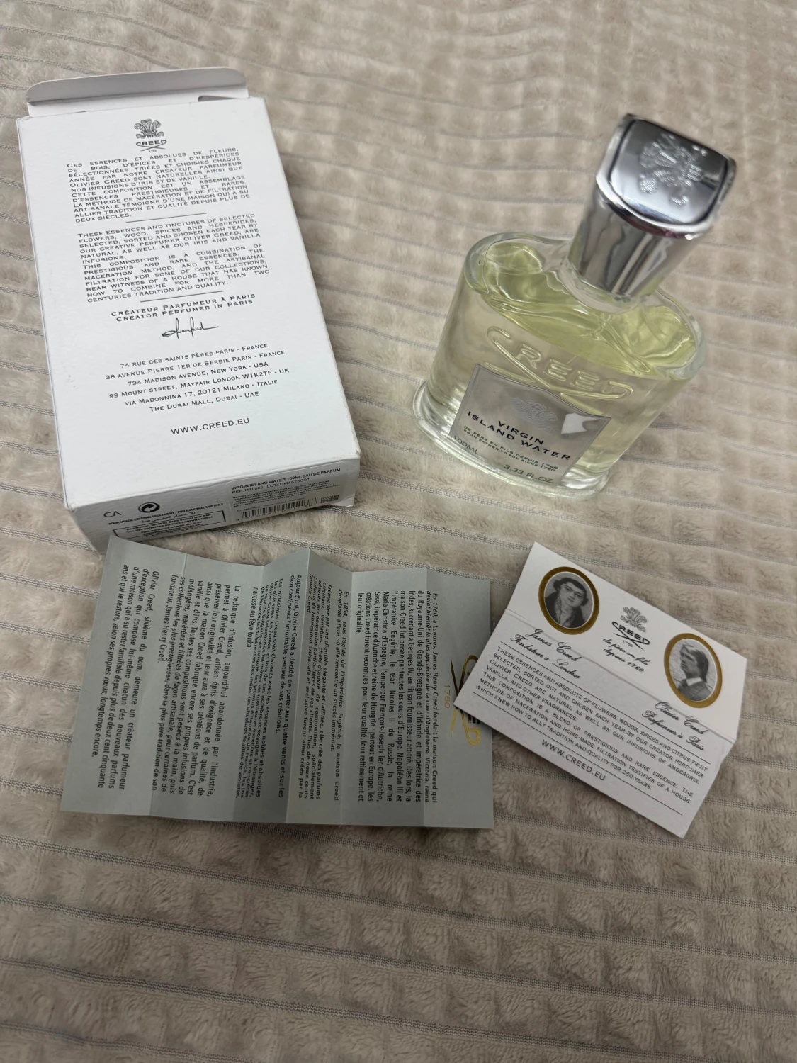 Creed Virgin Island Water 100ml