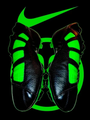 Nike Total90 Shoot III FG - Nike Total90 Shoot III FG Black/Green i nyskick   Skick: 10/10 Storlek: 44,5 Produktkoden: 385402-013 