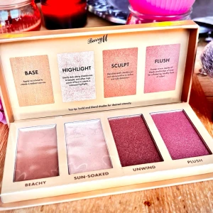 Heatwave Highlight & Bronzer palette från Barry M! - Heatwave Highlight & Bronzer palette från Barry M. 12 g. Ny och oanvänd. 