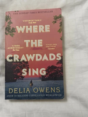 Where the Crawdads Sing - En gripande roman om Kya, 'Marsh Girl', som växer upp ensam i North Carolinas våtmarker. Boken blandar mysterium, natur och känslor, och har hyllats som både vacker och spännande. Perfekt för dig som gillar berättelser om att hitta sig själv och naturens magi.