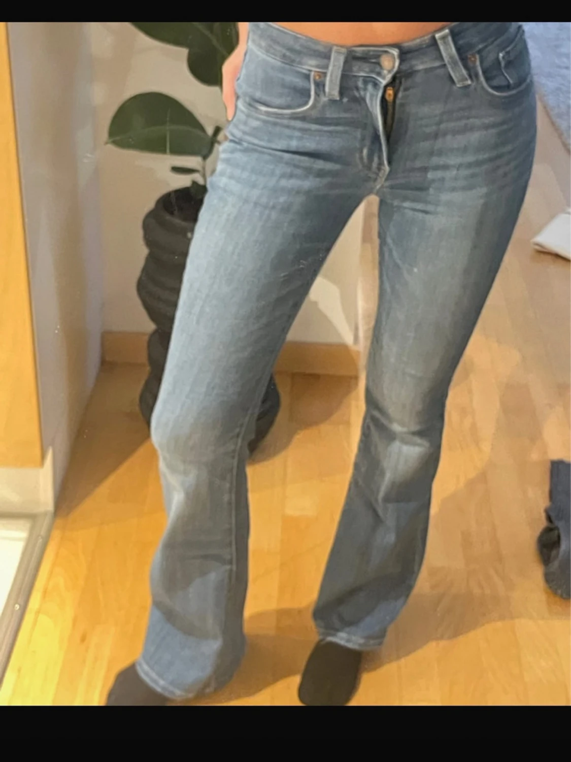Levi's 726 Flare jeans ljusblå, stl 24 - 1