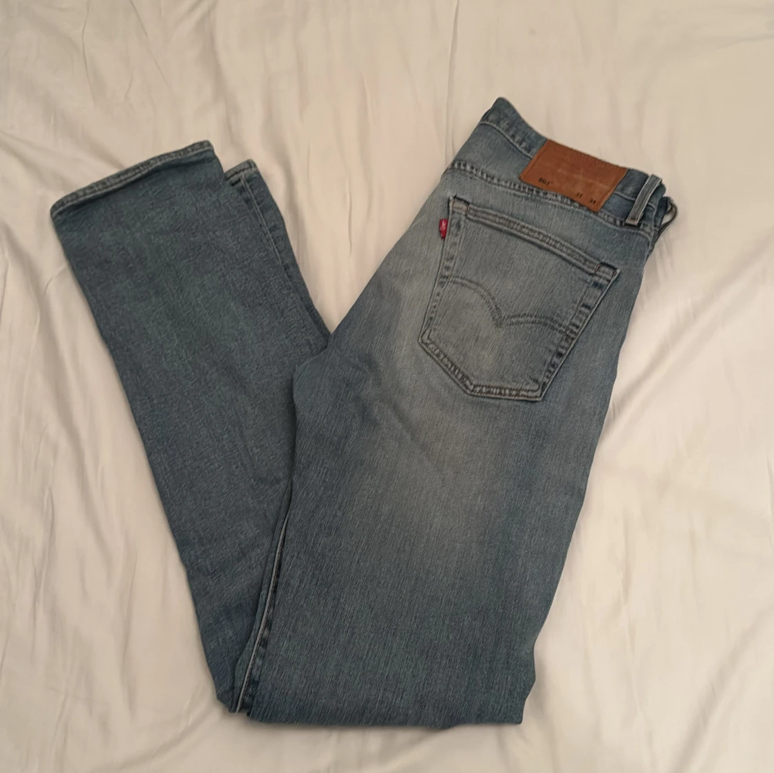 Levi's 501 ljusblå jeans W31 L34 - 1