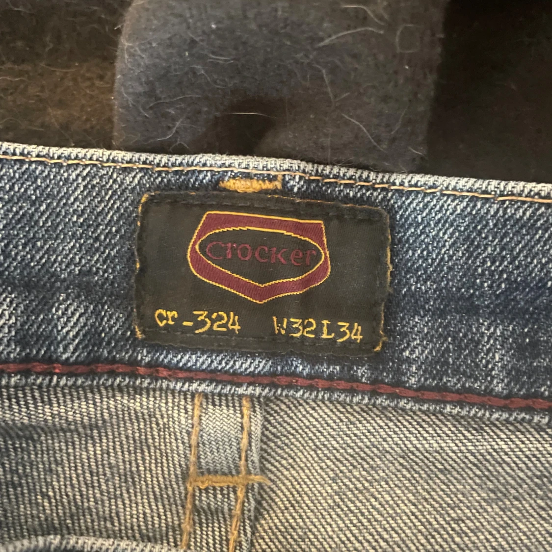 Blå jeans från Crocker W32 L34 - 2