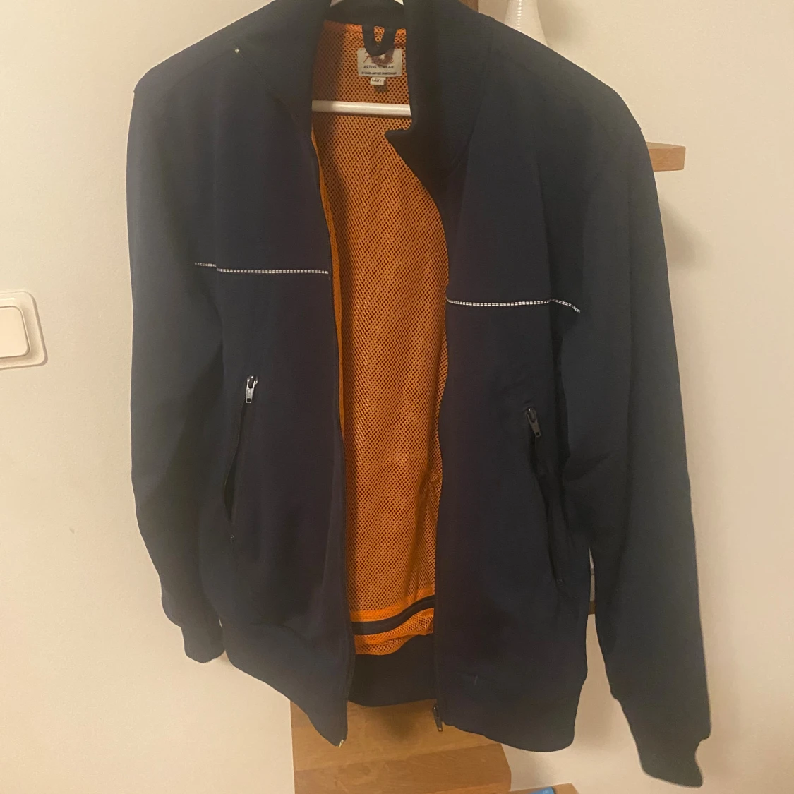 Svart vindjacka Printer Active Wear XL