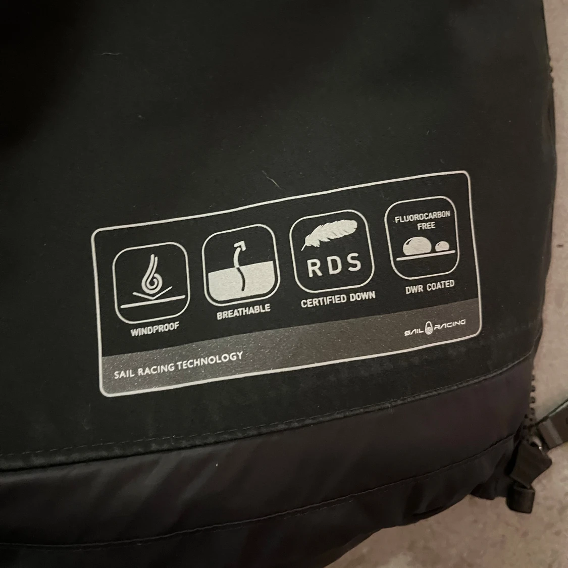 Svart Vinterjacka Sail Racing - 4