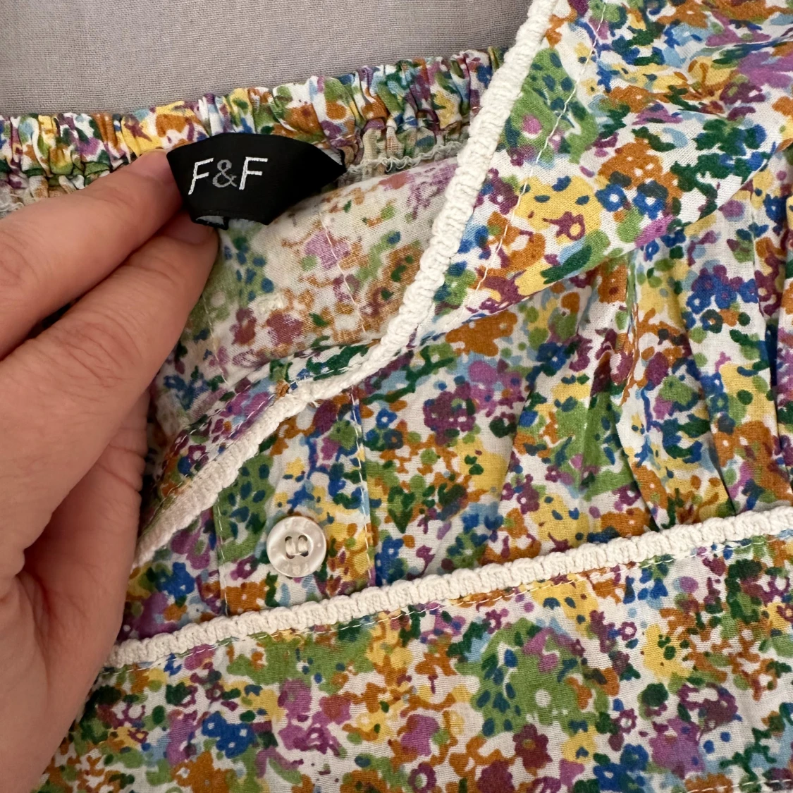 Floral babydoll top  - 2