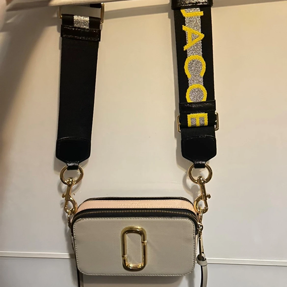 Marc Jacobs beige axelväska