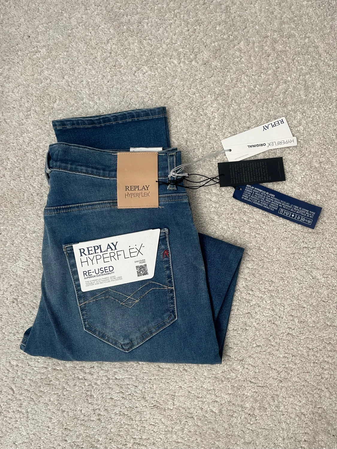 Replay Hyperflex jeans blå 30/32 - 2