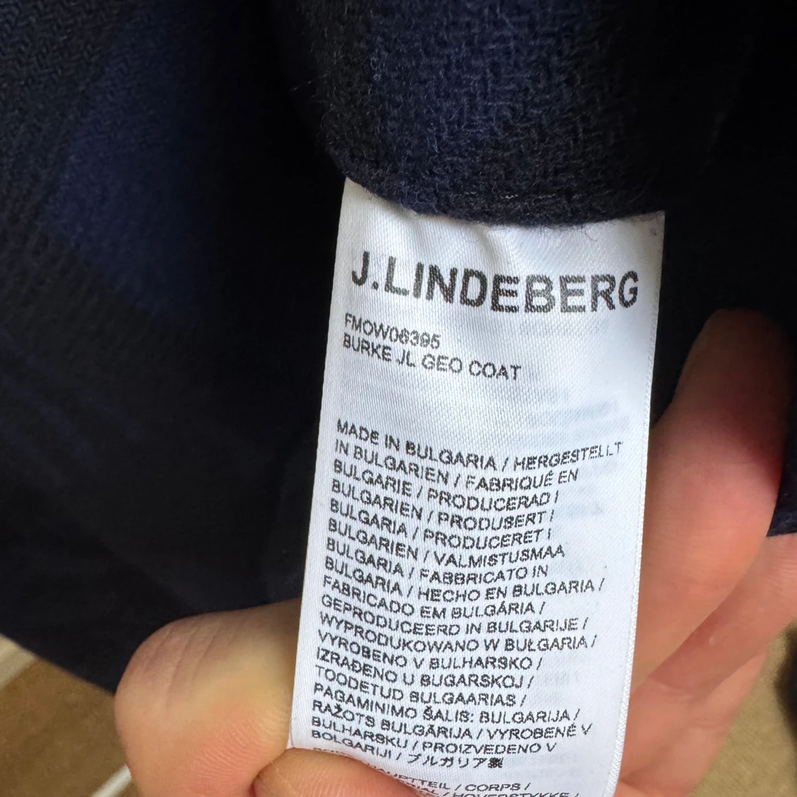 Blå mönstrad kavaj från J.Lindeberg - 2