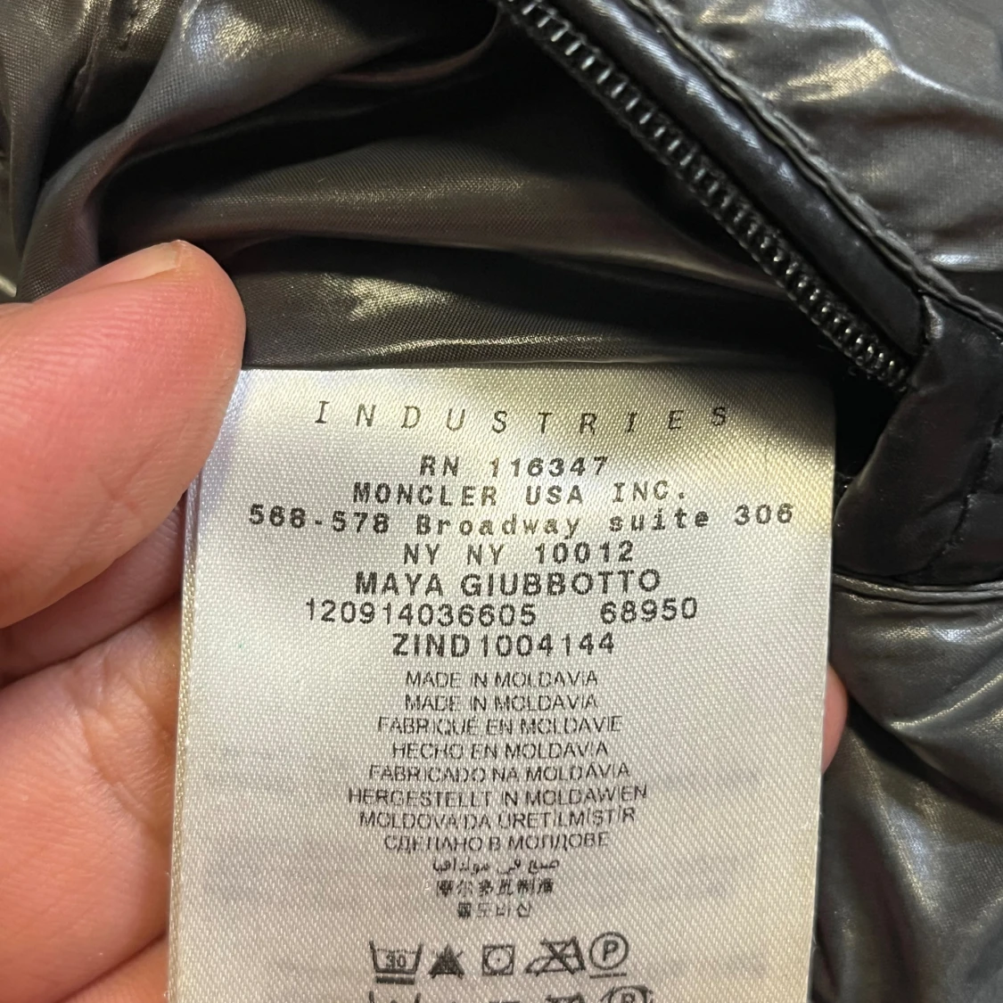 Moncler Maya, storlek 0  - 4